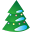 New Year Tree Icon 32x32 png